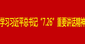 公司党委理论学习中心组学习习近平总书记“7.26”重要讲话精神